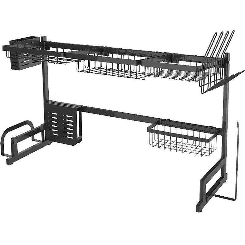 Kệ Để Trên Bồn Rửa Lock&Lock, 1000x310x590mm - Màu Đen - LDR210, , large image number null